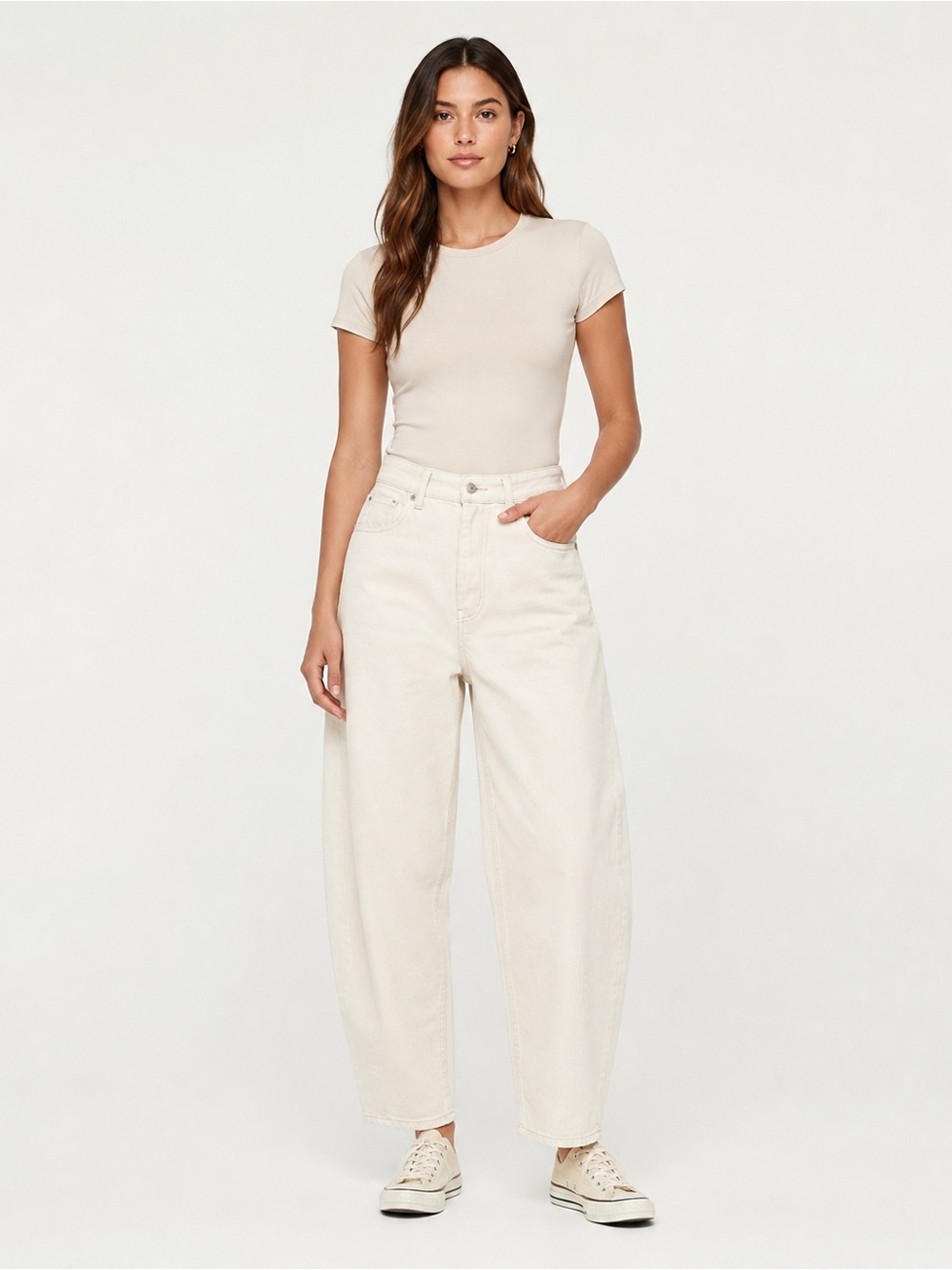Hudson Jeans High-Rise Barrel Jeans